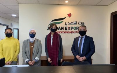United States Agency for International Development (USAID) visits Jordan Exports (JE).